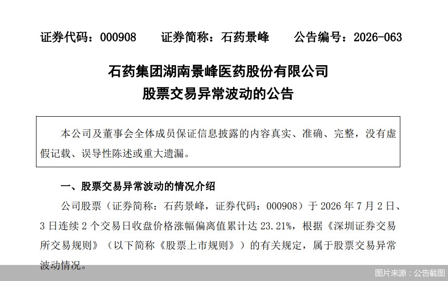 股价异动频现、政策利好加码 “吃药”行情来了